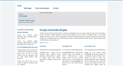 Desktop Screenshot of foraje-tehnodrill.ro